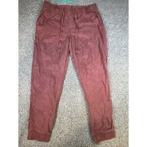 WOMEN'S SONOMA PAPER BAG WAIST MID RISE‎ CAPRI PANTS SIZE LARGE NWT
